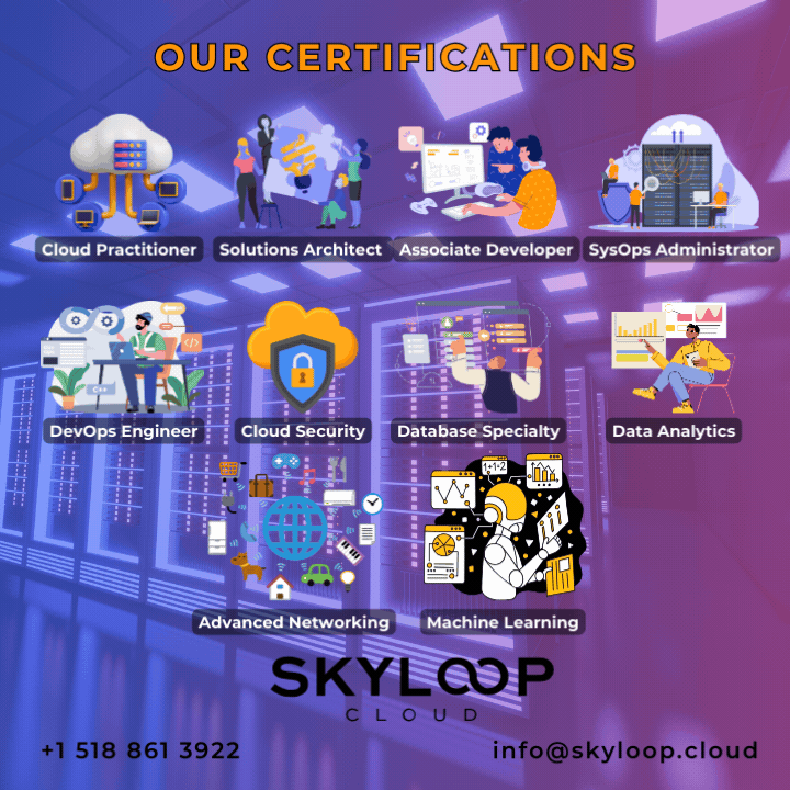 Skyloop Cloud Top AWS Qualifications
